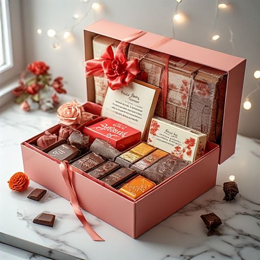 Luxury Chocolate Gift Box - Gourmet Assortment for Special Occasions