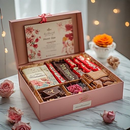 Luxury Chocolate Gift Box - Gourmet Assortment for Special Occasions