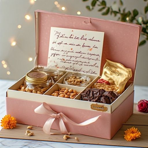 Gourmet Nut & Chocolate Gift Box - Premium Selection