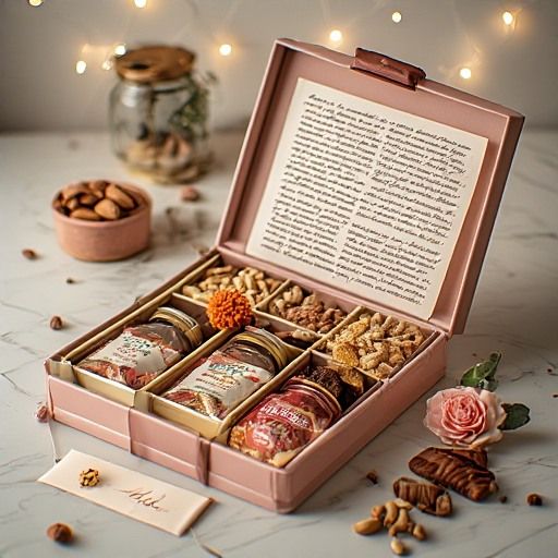 Gourmet Nut & Chocolate Gift Box - Premium Selection