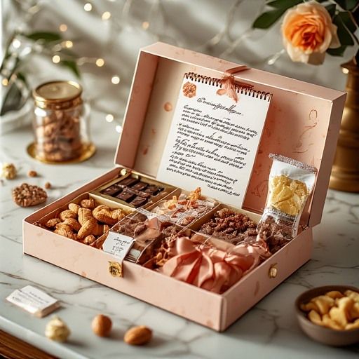 Gourmet Nut & Chocolate Gift Box - Premium Selection