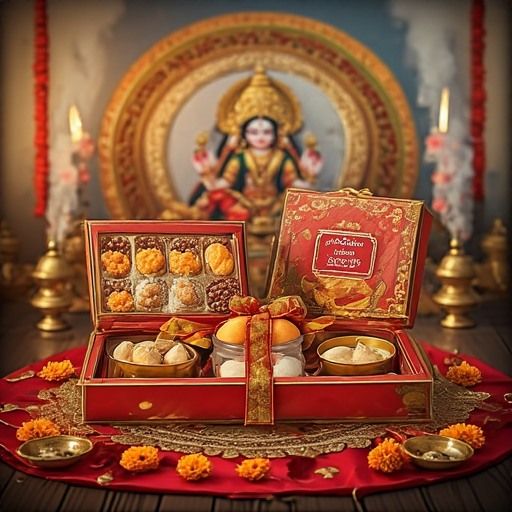 Premium Indian Sweets and Savories Gift Hamper