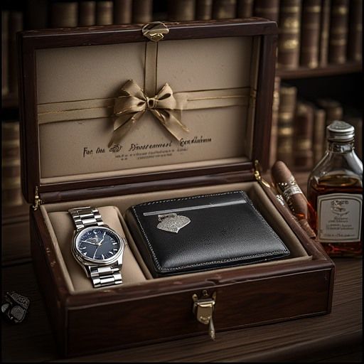 Luxury Watch and Wallet Gift Set
