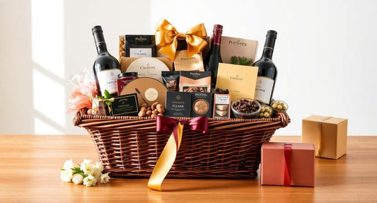 Gourmet Food and Wine Gift Basket