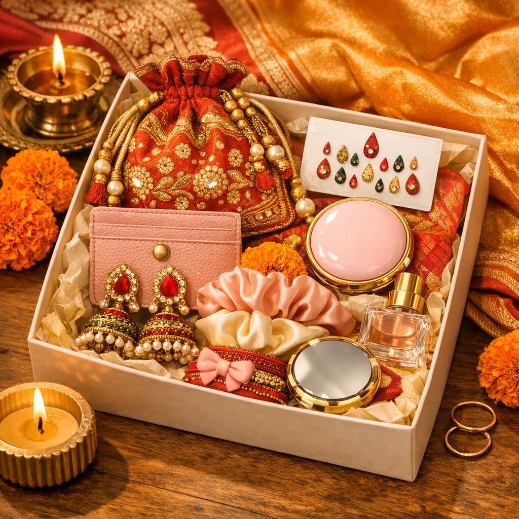 Curated Celebration Gift Set: Accessories & Keepsakes