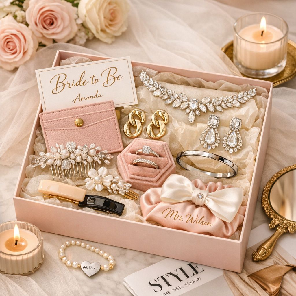 Curated Celebration Gift Set: Accessories & Keepsakes