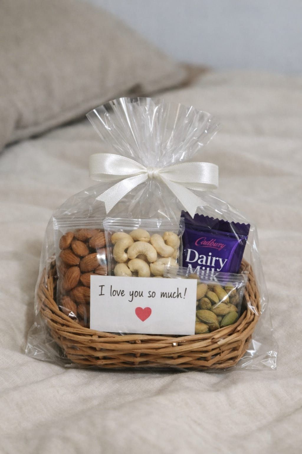 Gourmet Nut & Chocolate Gift Basket - Sweet & Savory Delight