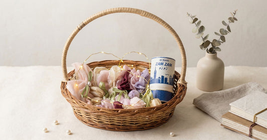 Luxury Floral Gift Basket with Mug